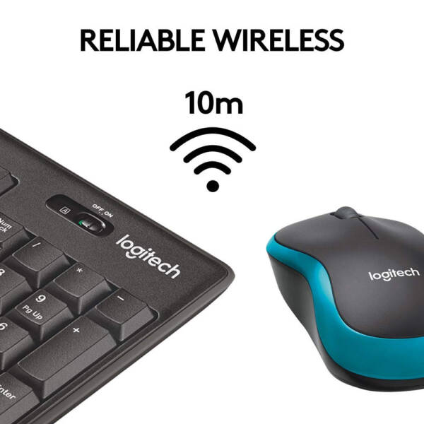 کیبورد و ماوس بی سیم لاجیتک LOGITECH MK275
