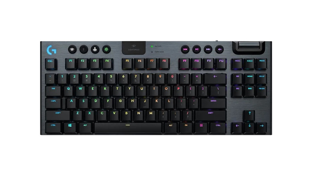 کیبورد گیمینگ بی سیم لاجیتک Logitech G913 TKL Lightspeed