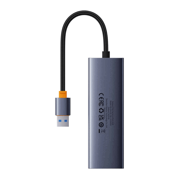 هاب USB چهار پورت باسئوس Baseus USB 4-Port HUB Docking Station