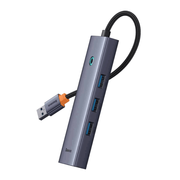 هاب USB چهار پورت باسئوس Baseus USB 4-Port HUB Docking Station
