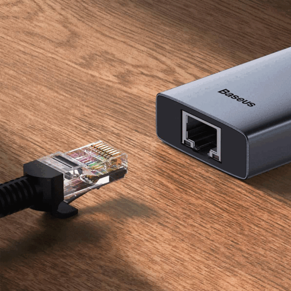 هاب USB چهار پورت باسئوس Baseus USB 4-Port HUB Docking Station