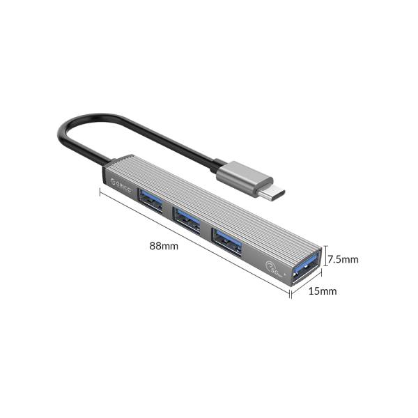 هاب Type-C اوریکو Orico AH-13 Type-C to USB3.0 HUB