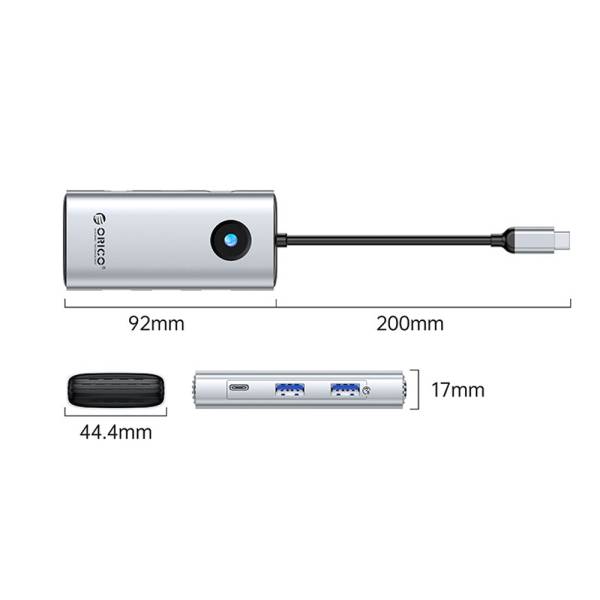 هاب 6 پورت اوریکو Orico PW11-6PCR Docking Station