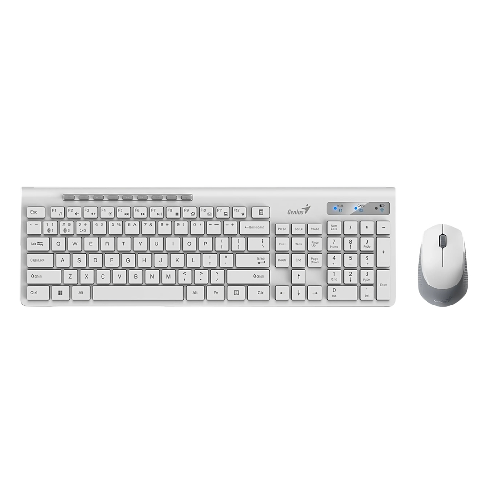 کیبورد و ماوس بی سیم جنیوس Genius SlimStar 8230 Wireless Keyboard