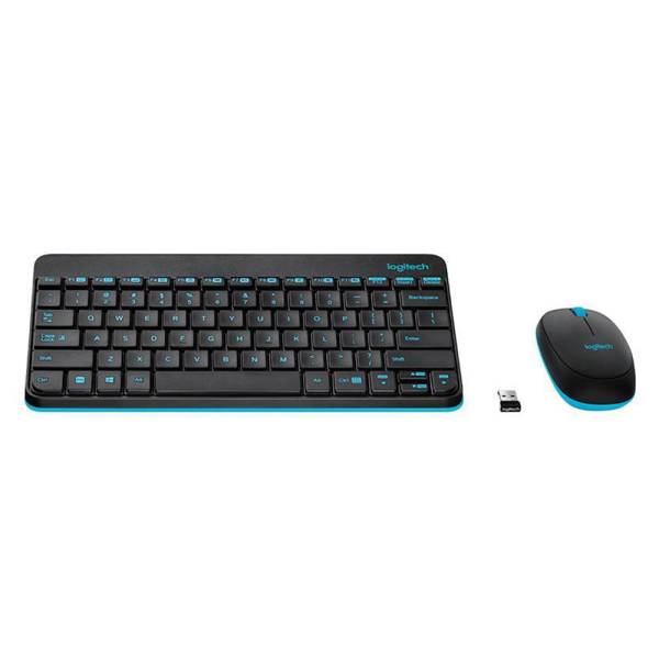 کیبورد و ماوس بی سیم لاجیتک Logitech MK245 Nano Wireless Keyboard and Mouse