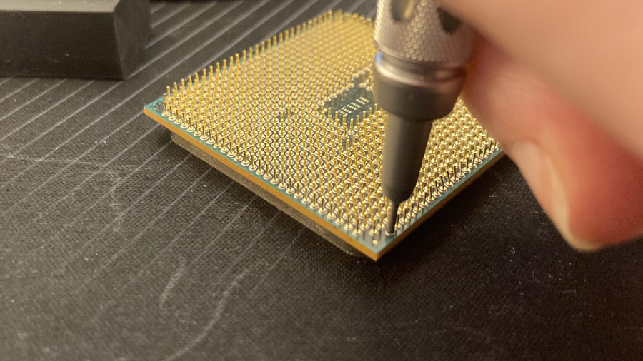 راهنمای کامل تعمیر پین ‌های شکسته CPU