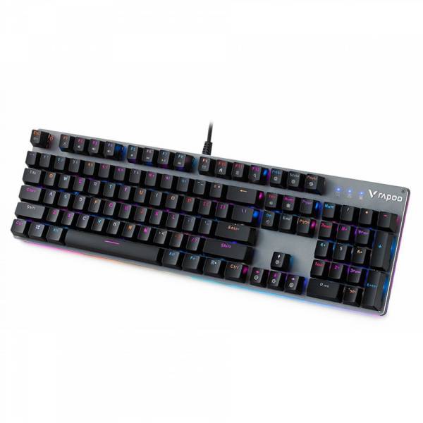 کیبورد گیمینگ با سیم رپو Rapoo V520 RGB Keyboard