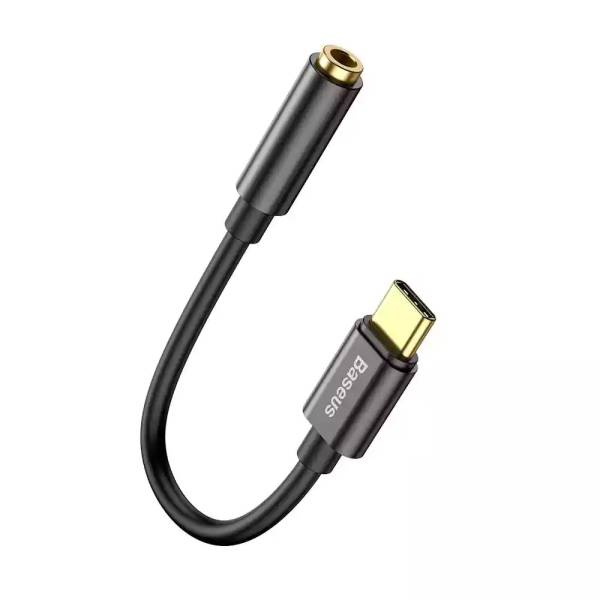 تبدیل USB Type-C به AUX باسئوس Baseus CATL54-0G Type-C To 3.5mm Adapter