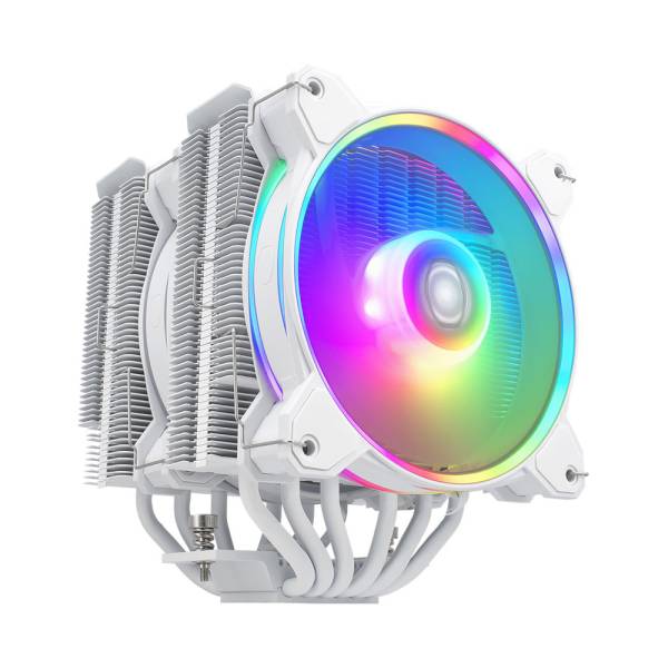 خنک کننده پردازنده کولر مستر Cooler Master Hyper 622 Halo Dual Tower White