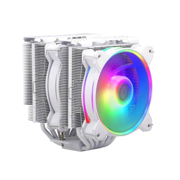 خنک کننده پردازنده کولر مستر Cooler Master Hyper 622 Halo Dual Tower White