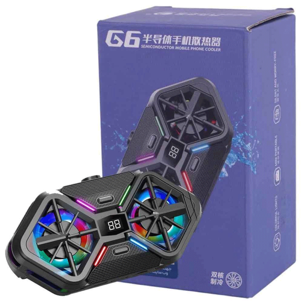 پایه خنک کننده موبایل کول کلد CoolCold G6 Mobile Game Cooling Pad