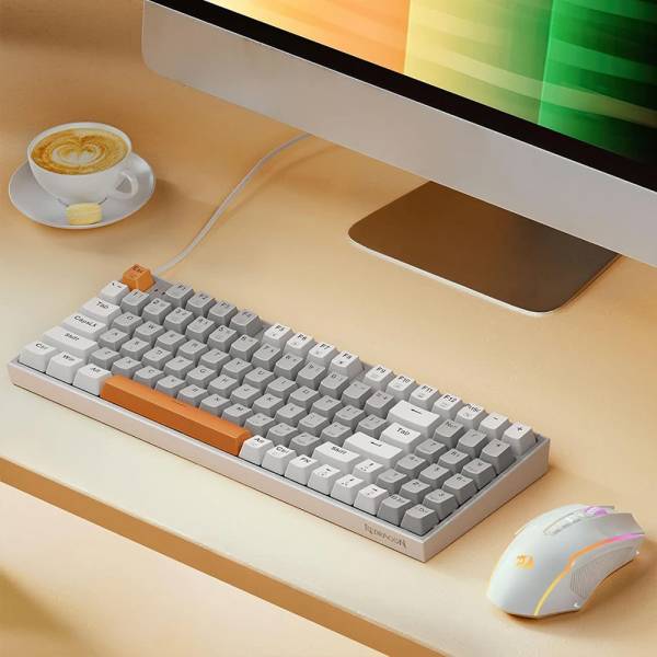 کیبورد مکانیکال گیمینگ ردراگون مدل Kitava K636 GWO RGB