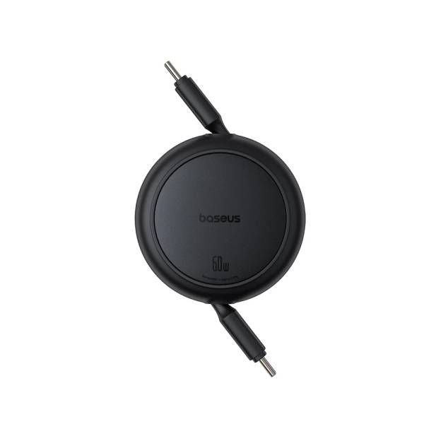 کابل شارژ سریع Type-C به Type-C باسئوس Baseus Free2Pull Mini Retractable USB-C Cable 60W
