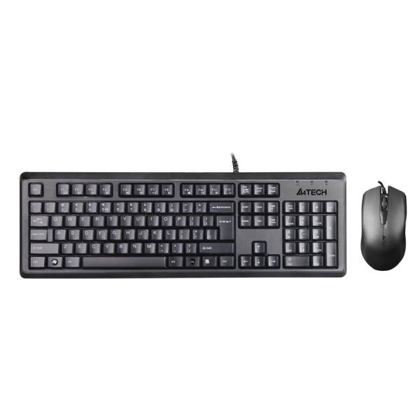 کیبورد و موس سیمی ای فورتک مدل A4Tech KR-9276