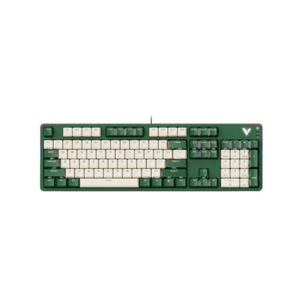 Rapoo V500 Pro beige green Gaming Keyboard