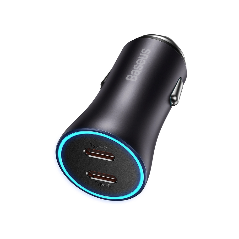 Baseus CGJP000013 Golden Contactor Pro car charger 2x USB-C 40W
