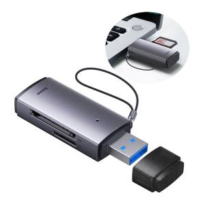 Baseus WKQX060013 USB-A to SD/TF Card Reader