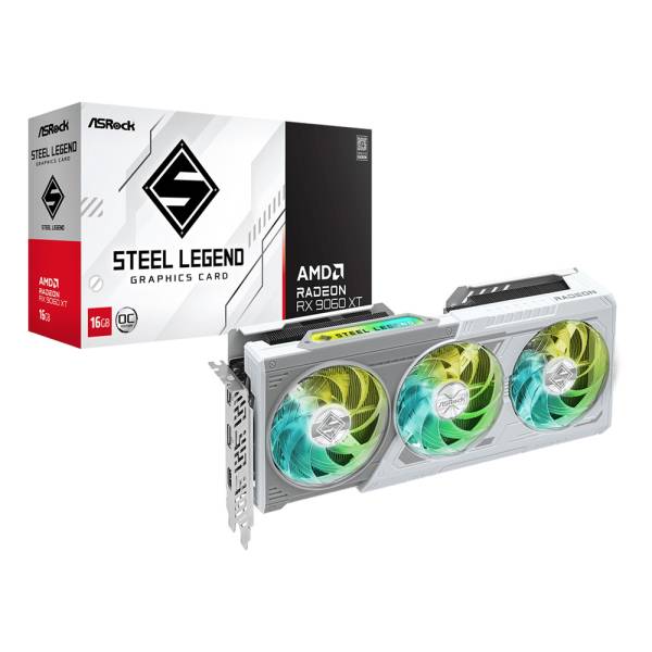 AMD Radeon RX 9060 XT Steel Legend 16GB OC