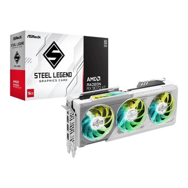 AMD Radeon RX 9070 XT Steel Legend 16GB