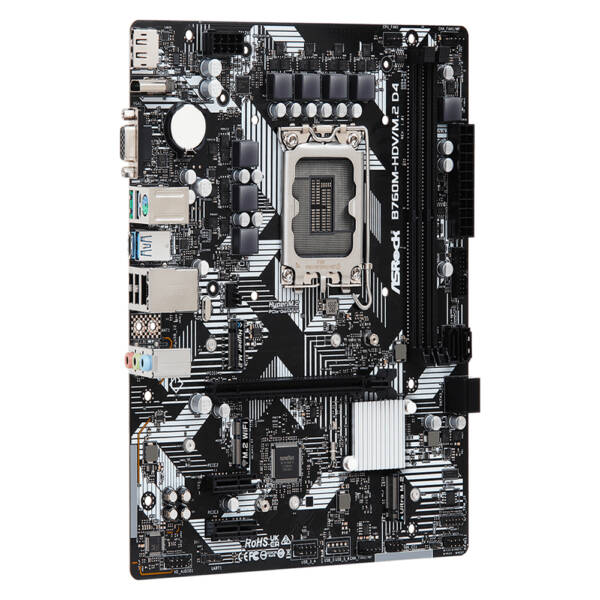 مادربرد ازراک مدل ASROCK MAIN BOARD B760M-HDV/M.2 D4