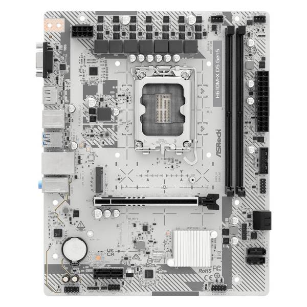 مادربرد ازراک مدل ASROCK MAIN BOARD H610M-X D5 Gen5