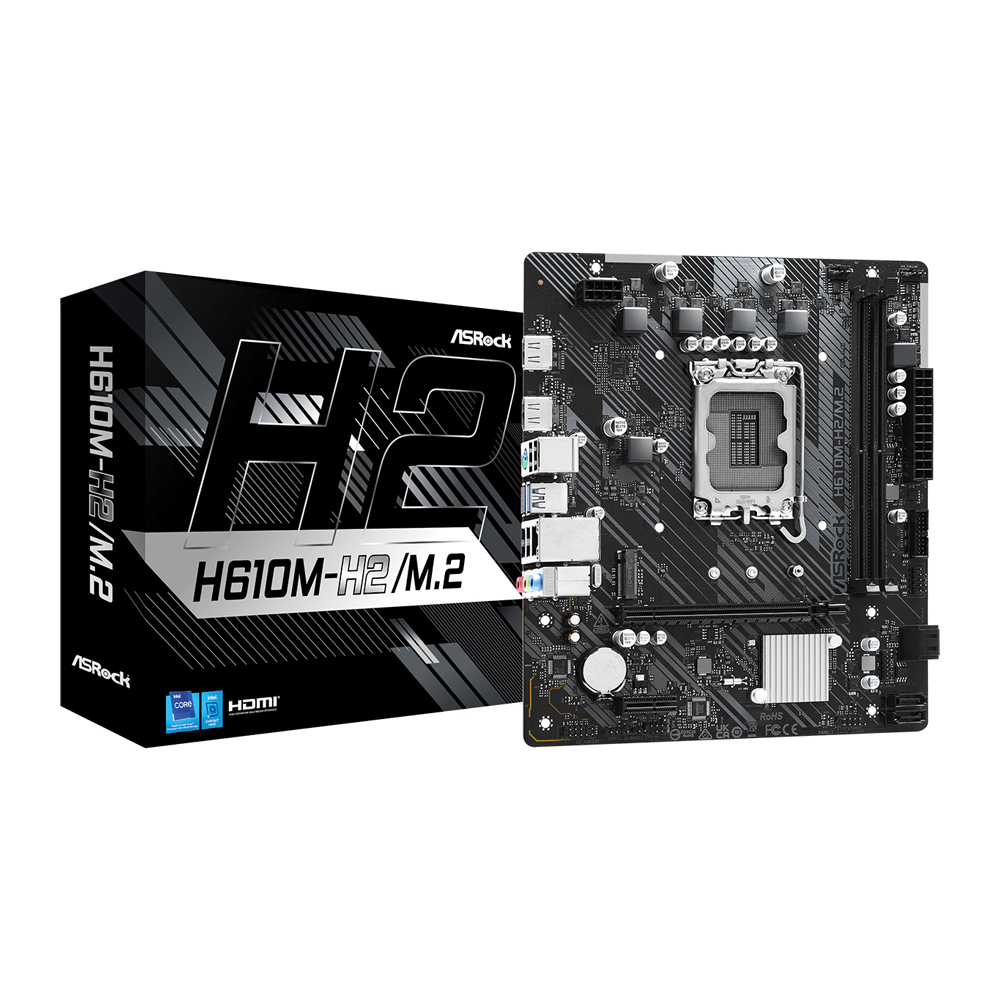 H610M-H2 مادربرد ازراک مدل ASROCK MAIN BOARD H610M-H2/M.2 DDR4