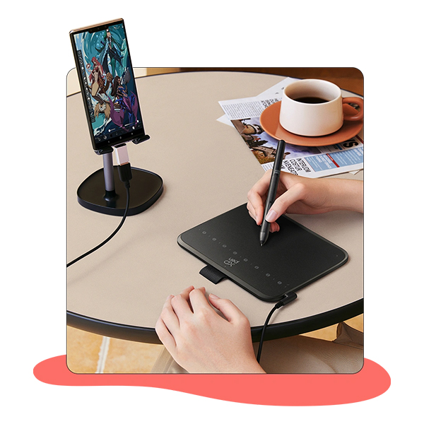 Deco 640 7 قلم نوری ایکس پی پن مدل XP-Pen Deco 640