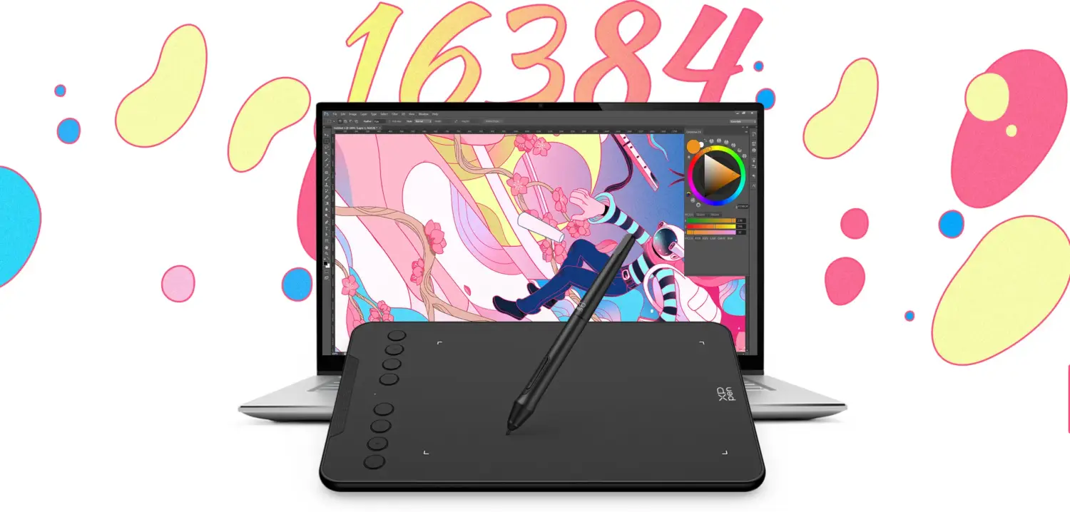 Deco Mini7 W 2 قلم نوری ایکس پی پن مدل XP-Pen Deco Mini7 W