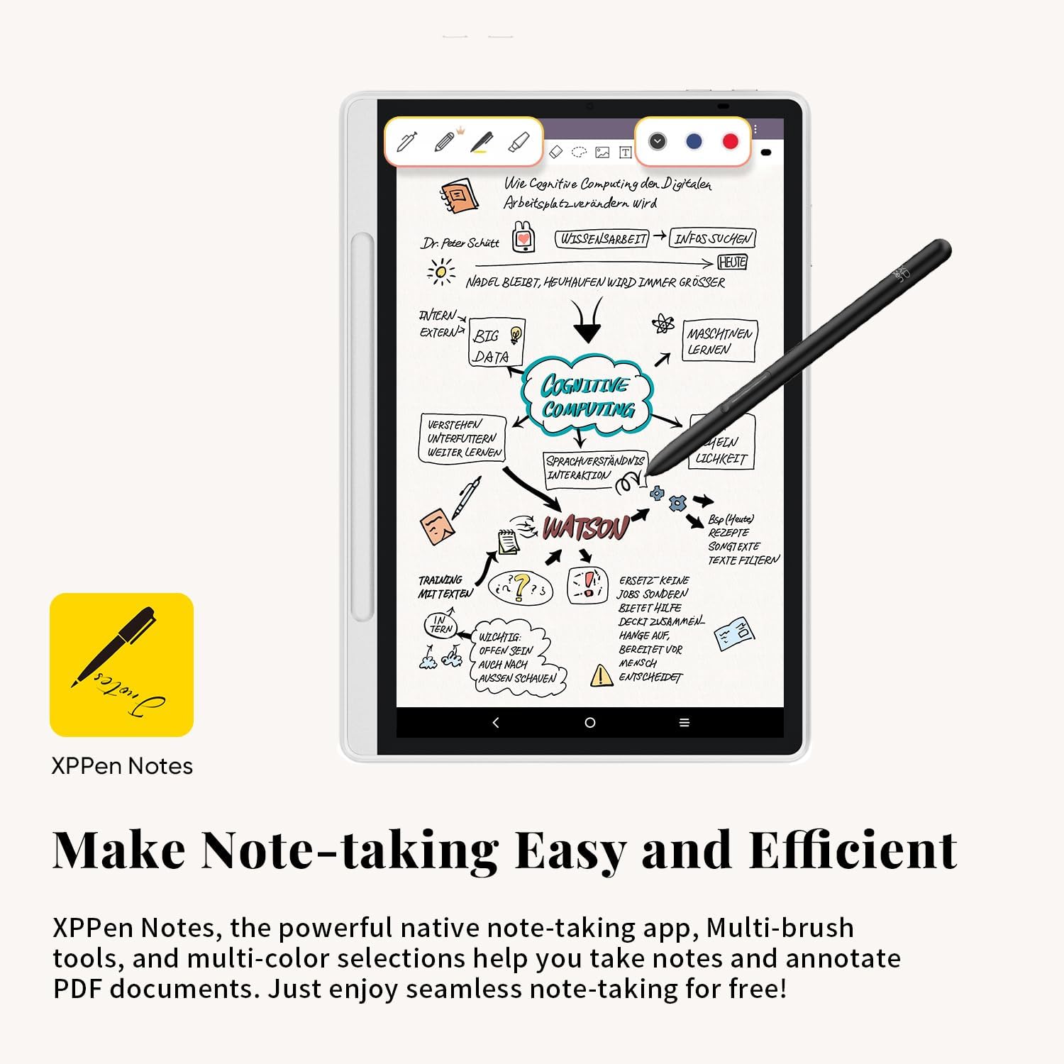 XP-Pen Magic Note Pad 7 تبلت یادداشت هوشمند ایکس پی پن مدل XP-Pen Magic Note Pad