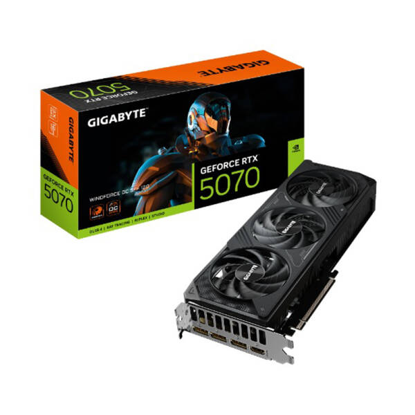 کارت گرافیک گیگابایت مدل GIGABYTE GeForce RTX™ 5070 WINDFORCE OC SFF 12G 2 کارت گرافیک گیگابایت مدل GIGABYTE GeForce RTX™ 5070 WINDFORCE OC SFF 12G