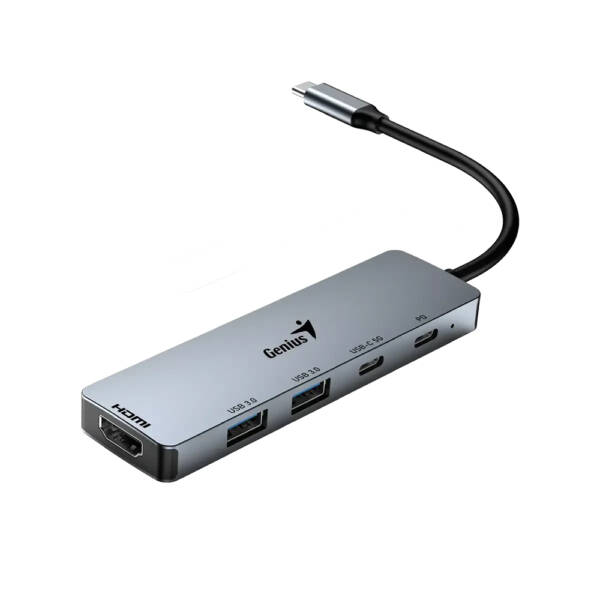 هاب 5 پورت Type C جنیوس Genius UH-500 USB 3.0 Type C HUB, 5 Port 1 Genius UH-500