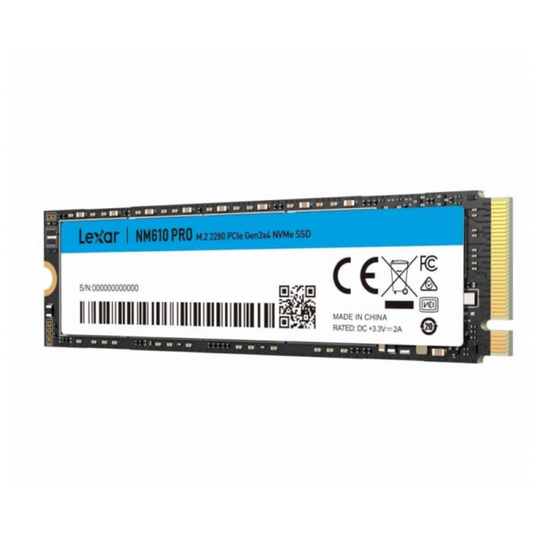 اس اس دی اینترنال لکسار مدل Lexar SSD NM610 PRO 500GB 2 اس اس دی اینترنال لکسار مدل Lexar SSD NM610 PRO 1TB