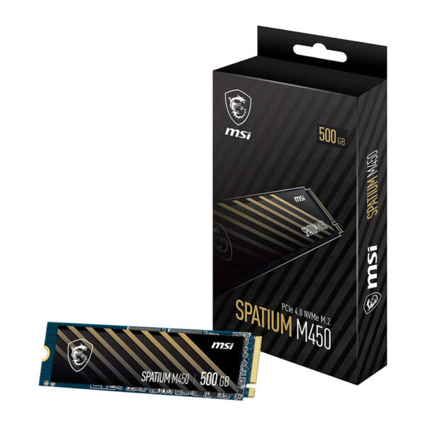اس اس دی اینترنال ام اس ای مدل MSI SSD Spatium M450 500GB