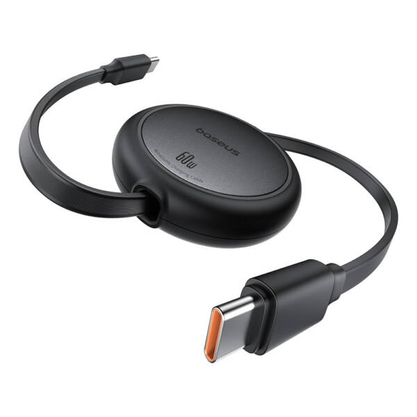 کابل USB-C به USB-C یک متری باسئوس Baseus Free2Pull Mini Charging Cable USB-C to USB-C 60W 1m 3 P10364500111 01 2 1
