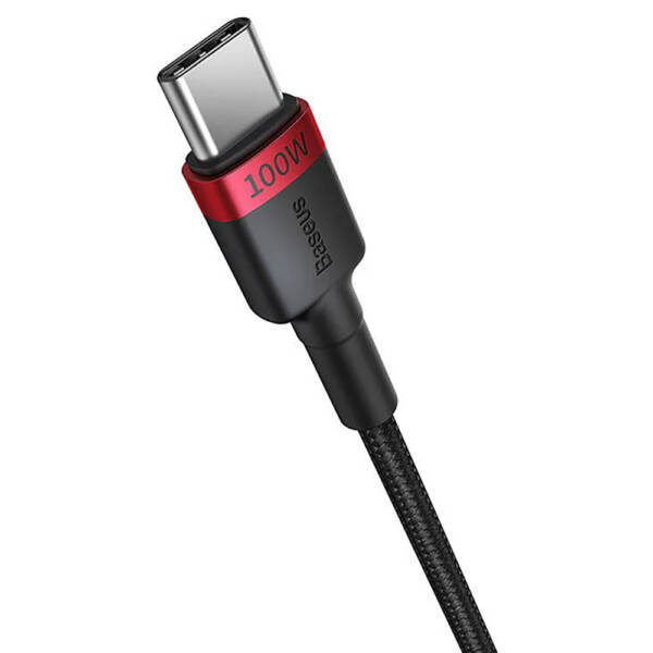 کابل شارژ Type-C to Type-C باسئوس Baseus Cafule Flash Charging Type-C to Type-C PD2.0 100W (2Pcs) 3 p10318306003 01 2