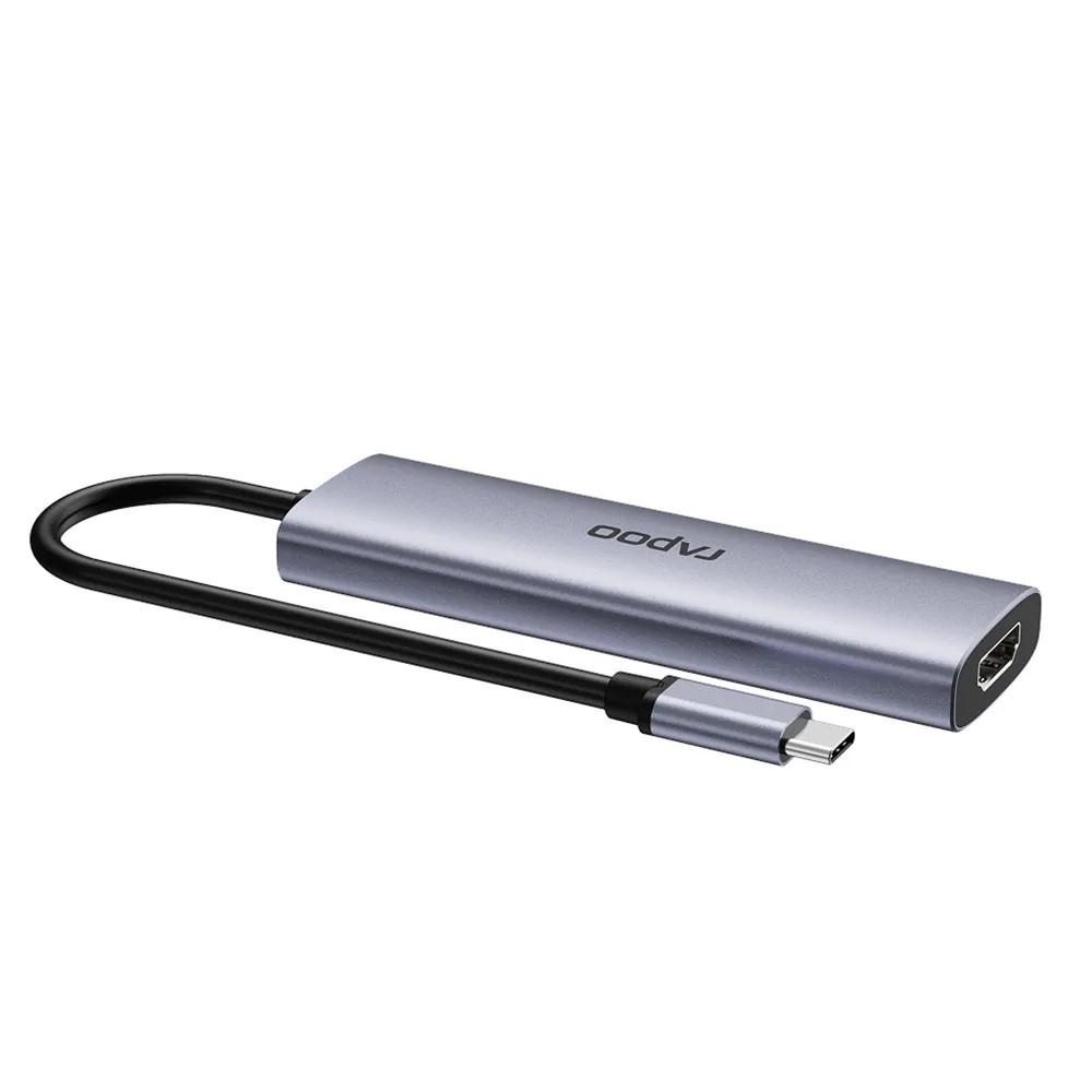 Rapoo XD51 4 هاب 5 پورت Type-C رپو مدل Rapoo XD51