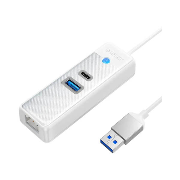 هاب و کارت شبکه اوریکو ORICO PWCUR-U3 USB 3.0 + Type-C + Gigabit LAN