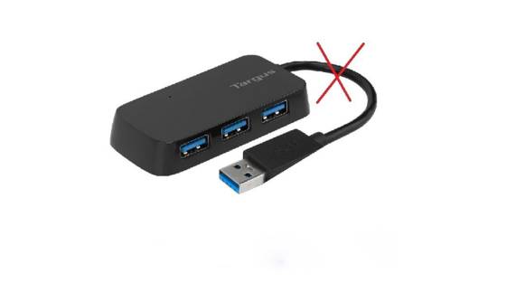 حل مشکل قطع و وصل شدن هاب USB